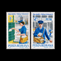 Ziua mărcii poștale românești, 1982, LP 1065