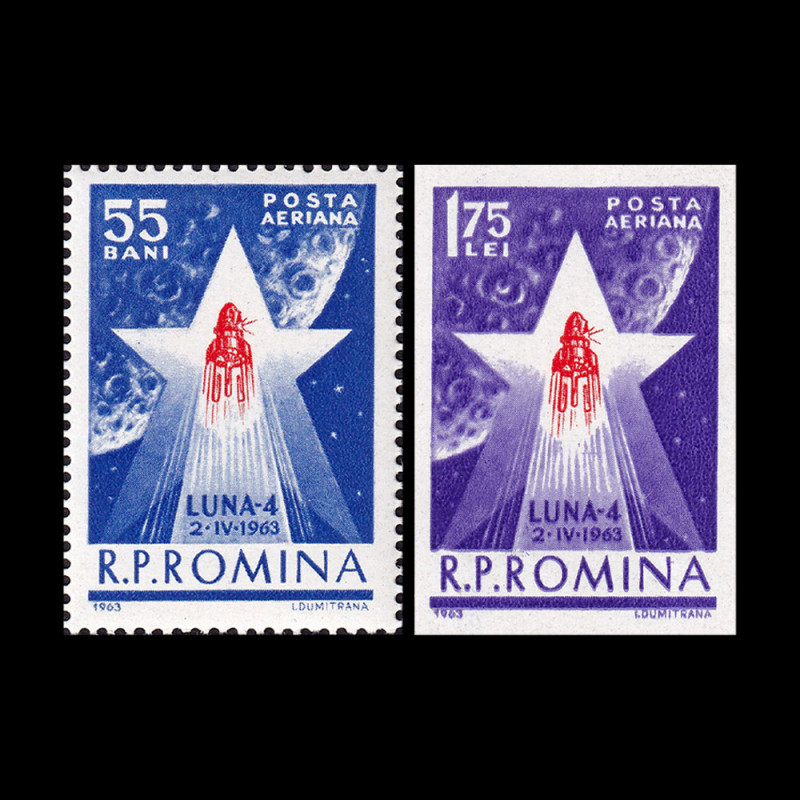 Cosmonautica în slujba păcii - Luna 4, 1963 LP 559
