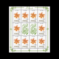Floră, minicoli de 10 timbre și 2 viniete, 1998, LP 1466B