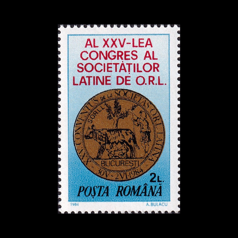 Al 25-lea Congres al Societăților Latine de O.R.L. 1984 LP 1102