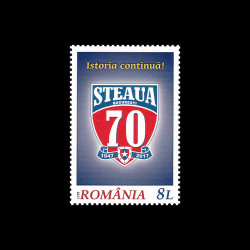 Steaua, 70 de ani de la înființare, 2017, LP 2149