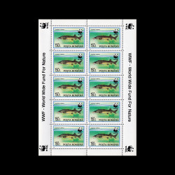 Faună ocrotită - Sturioni, minicoli de 10 timbre, 1994, LP 1359A