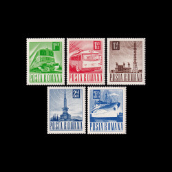 Poștă, Telecomunicații și Transporturi (uzuale) 1967 LP 662