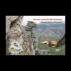 Parcuri naturale din România, coliță nedantelată 2018 LP 2207A