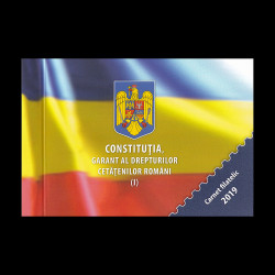 Constituția, garant al drepturilor cetățenilor români (uzuale), carnet filatelic, 2019, LP 2234B