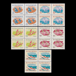 Sport, blocuri de 4 timbre 1959 LP 482a