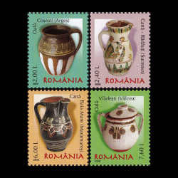 Ceramică românească - Oale și căni III (uzuale) 2008 LP 1797