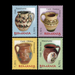 Ceramică românească - Oale și căni II (uzuale) 2007 LP 1788