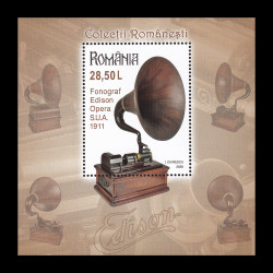Colecții românești, fonografe coliță dantelată 2020 LP 2275a
