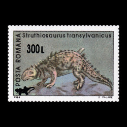 Animale preistorice 1994, supratipar reptile 2001 LP 1559