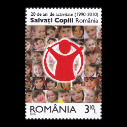 Organizația Salvați Copiii România - 20 de ani 2010 LP 1867