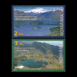 Emisiune comună România - Argentina: Lacuri montane 2010 LP 1876