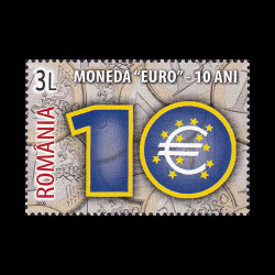 10 ani de la introducerea monedei EURO 2009 LP 1825