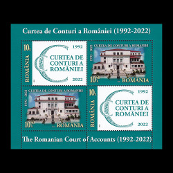Curtea de Conturi a României, bloc de 2 serii 2022 LP 2385a