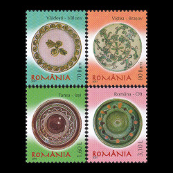 Ceramică Românească - farfurii țărănești II (uzuale) 2007 LP 1765