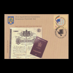 Ziua Pașaportului Românesc, Plic Prima Zi 2023 LP 2408FDC
