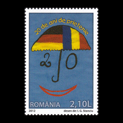 20 de ani de la încheierea Tratatului Româno - German 2012 LP 1955