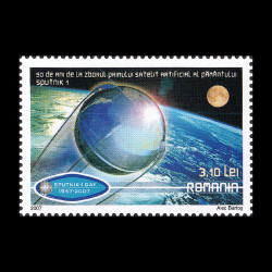 50 de ani de la zborul primului satelit artificial Sputnik 1, 2007 LP 1785