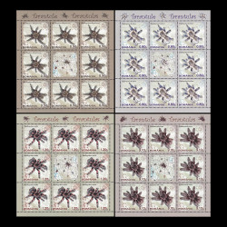 Tarantule, minicoli de 8 timbre și 1 vinietă 2010 LP 1856b
