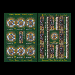 Palatul Cotroceni - Istorie și Heraldică, minicoli de 8 timbre și 1 vinietă 2011 LP 1924c