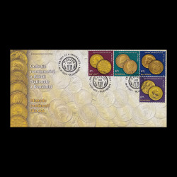 Colecția numismatică a Băncii Naționale a României, plic prima zi 2013 LP 1989fdc