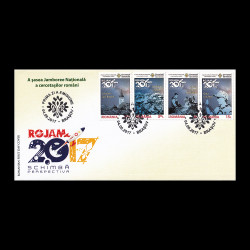 A șasea Jamboree Națională a Cercetașilor Români, plic prima zi 2017 LP 2155fdc