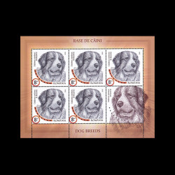 Rase de câini, minicoală de 5 timbre și 1 vinietă, 2019, LP 2230C