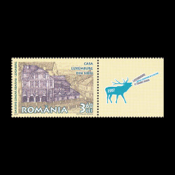 Emisiune comună România - Luxemburg, serie cu vinietă 2007 LP 1780a