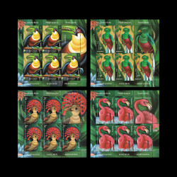 Păsări exotice, minicoli, 2019, LP 2251B