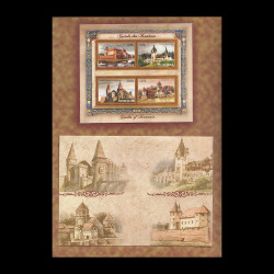 Castele din România, Mapă Filatelică Folio Aur EFIRO 2008 LP 1810C