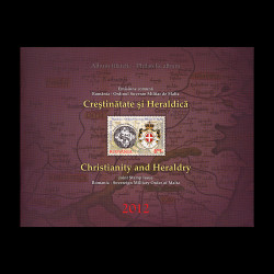 Emisiune Comună România - Ordinul Suveran Militar de Malta - Creștinătate și Heraldică, Album Filatelic 2012 LP 1961b