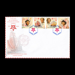 50 de ani de la primele emisiuni de timbre EUROPA-CEPT, nedantelată, Plic prima zi 2005 LP 1691aFDC