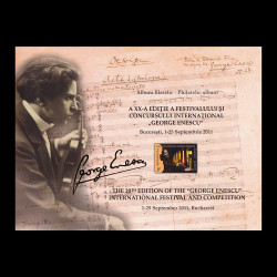 A XX-a Ediție a Festivalului George Enescu, Album Filatelic 2011 LP 1914c