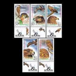 Păsări de pradă, serie cu tabs 2007 LP 1760a