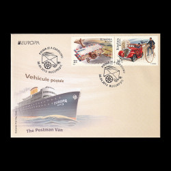 Europa 2013 - Vehicule poștale, Plic Prima Zi LP 1979fdc