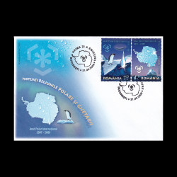 Protejați Regiunile Polare și Ghețarii, Plic Prima Zi 2009 LP 1829fdc