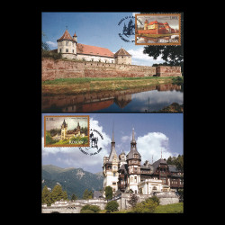 Castele din România, Cărți Poștale Maxime 2008 LP 1810CM