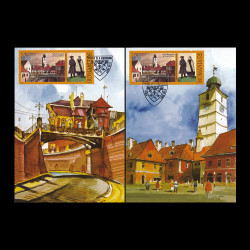 Sibiu - Capitală culturală Europeană, Cărți poștale maxime 2007 LP 1769CM