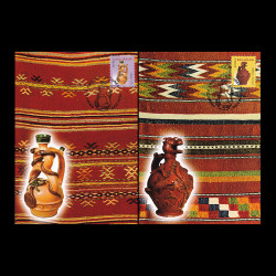 Ceramică românească - Ulcioare de nuntă II (uzuale), Cărți Poștale Maxime 2006 LP 1717CM