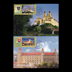 Stemele Dunării I, cărți poștale maxime 2010 LP 1863CM