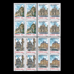 Palate din București, bloc de 4 timbre 2003 LP 1605a