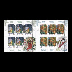 Serbările Bradului, minicoală de 5 timbre și 1 vinietă, 2023 LP 2446b