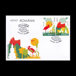 Europa 2012 - Vizitați România, Plic Prima Zi LP 1938fdc