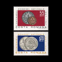 Centenarul monedei naționale, 1967, LP 646