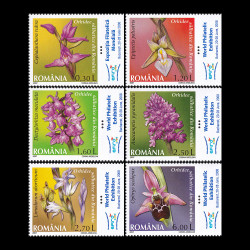 Orhidee sălbatice din România, serie cu tabs 2007 LP 1758b
