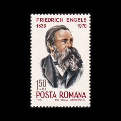150 de ani de la nașterea lui Friedrich Engels 1970 LP 734