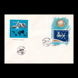 Skylab coliță nedantelată, Plic prima zi 1974 LP 868FDC