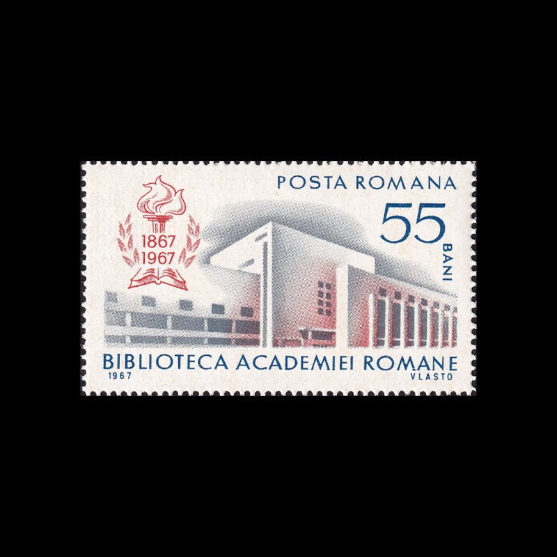 Centenarul Bibliotecii Academiei Române 1967 LP 656