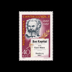 100 de ani de la apariția lucrării Capitalul de Karl Marx 1967 LP 661