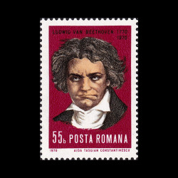200 de ani de la nașterea lui Ludwig van Beethoven 1970 LP 748